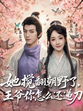 资源《她搅翻朝野了，王爷你怎么还递刀》的海报