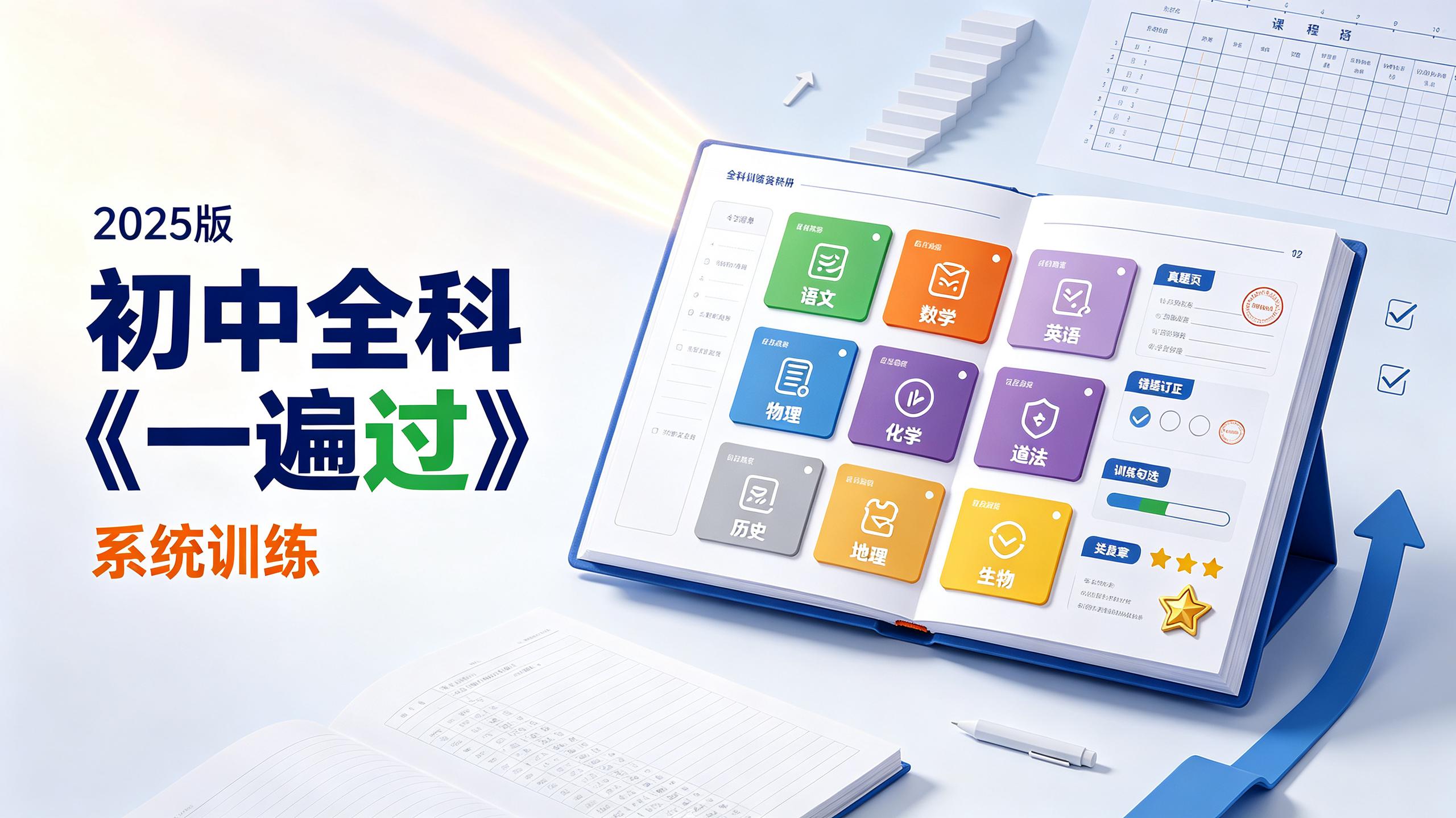 资源《2025版初中全科《一遍过》》的海报