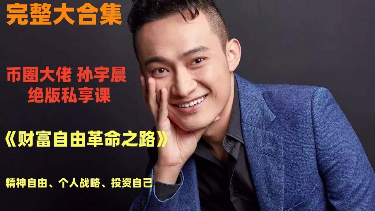 资源《绝密私享课《孙宇晨：财富自由革命之路》》的海报