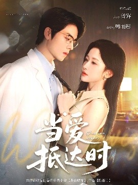 资源《当爱抵达时》的海报