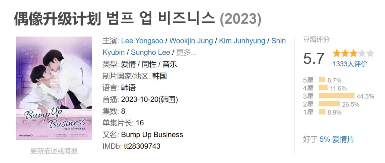 资源《偶像升级计划 범프 업 비즈니스 (2023)》的海报