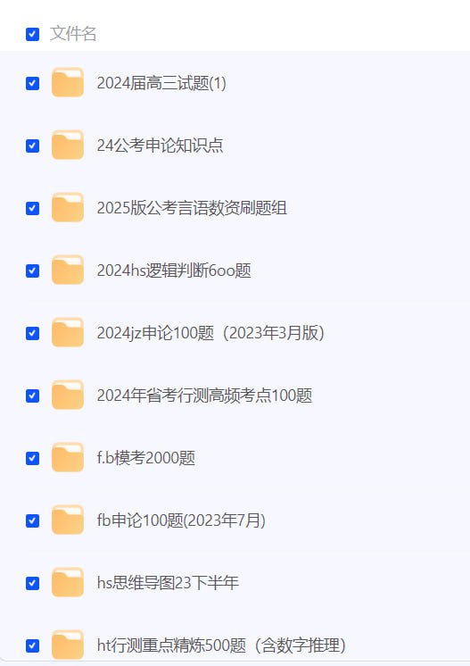 资源《2024届考公试题》的海报
