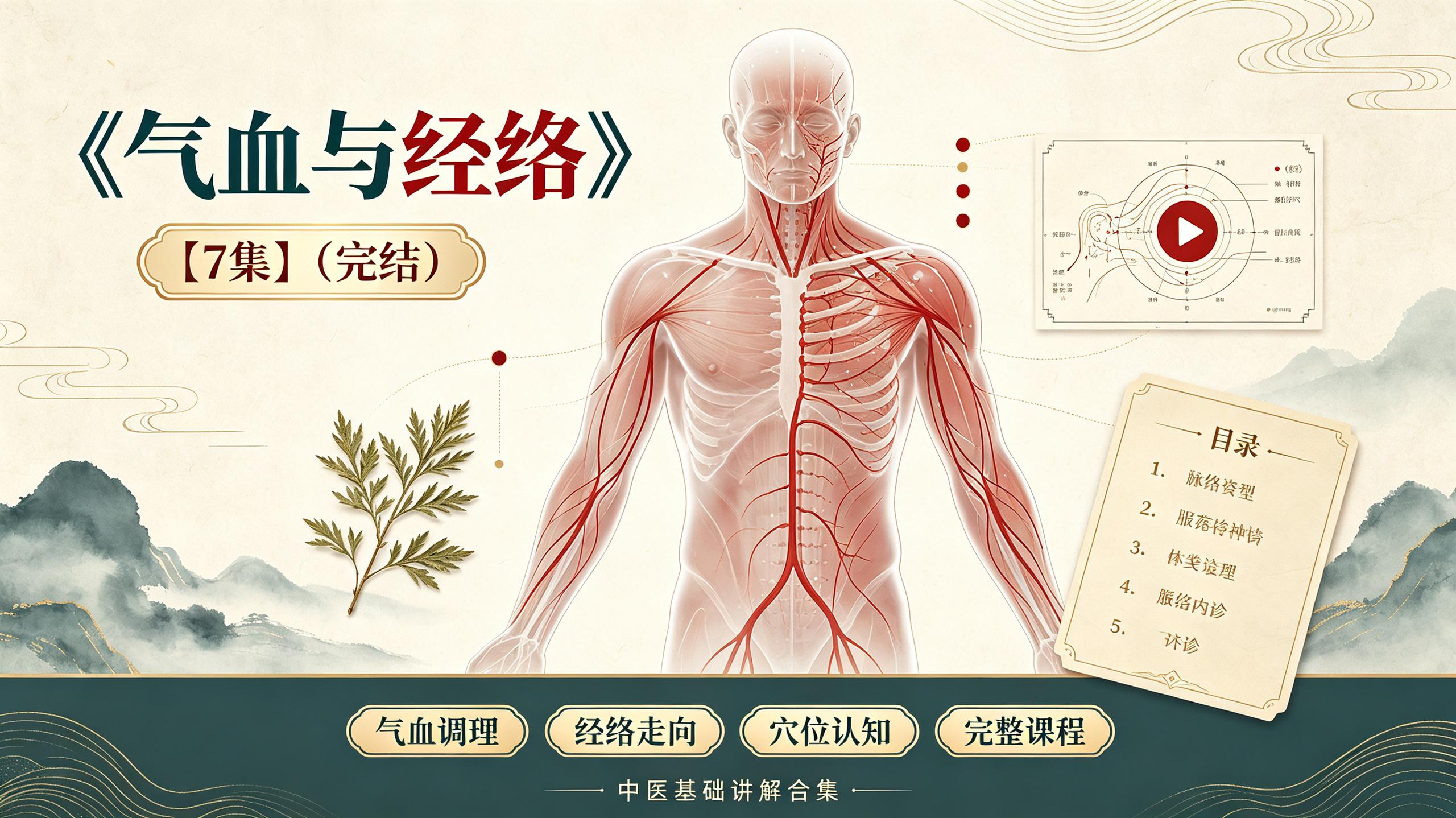 资源《中医课程《气血与经络》【7集】(完结)》的海报