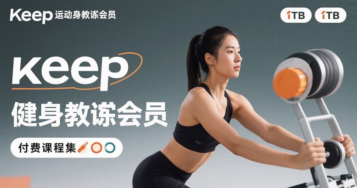 资源《《Keep运动健身VIP合集(会员精讲+付费class课)》(自我提升)》的海报