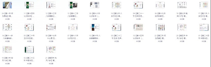 资源《修仙第一步，看懂周易  内部付费课程》的海报