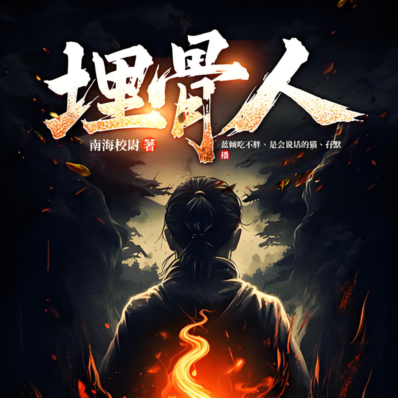 资源《多人有声剧《埋骨人》主播：众创众阅 144集完》的海报