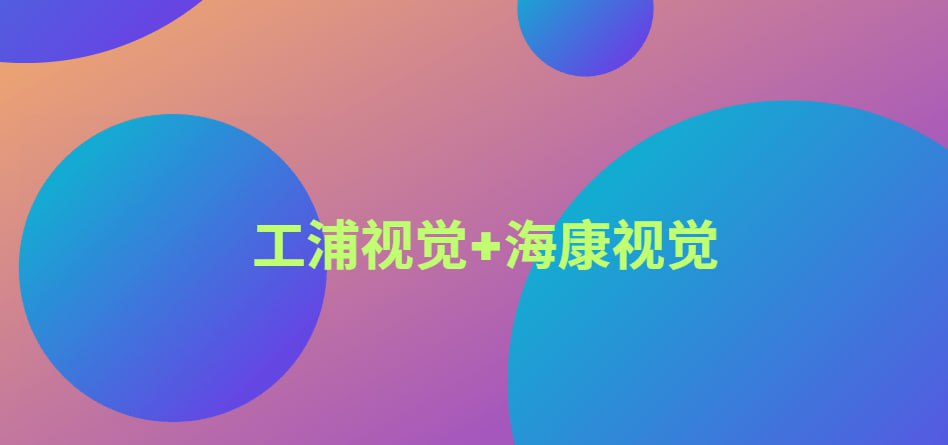 资源《工业视觉合集-工浦机器视觉+海康视觉》的海报