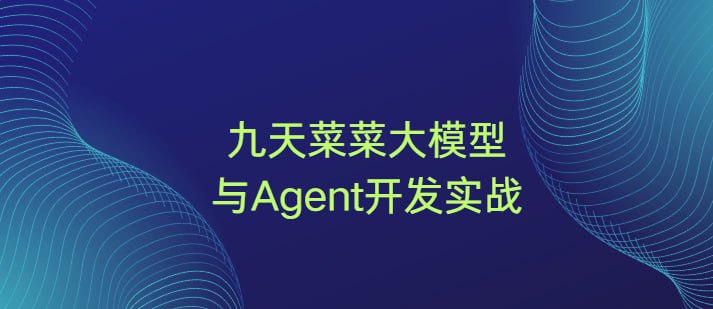 资源《九天菜菜-大模型与Agent开发实战》的海报