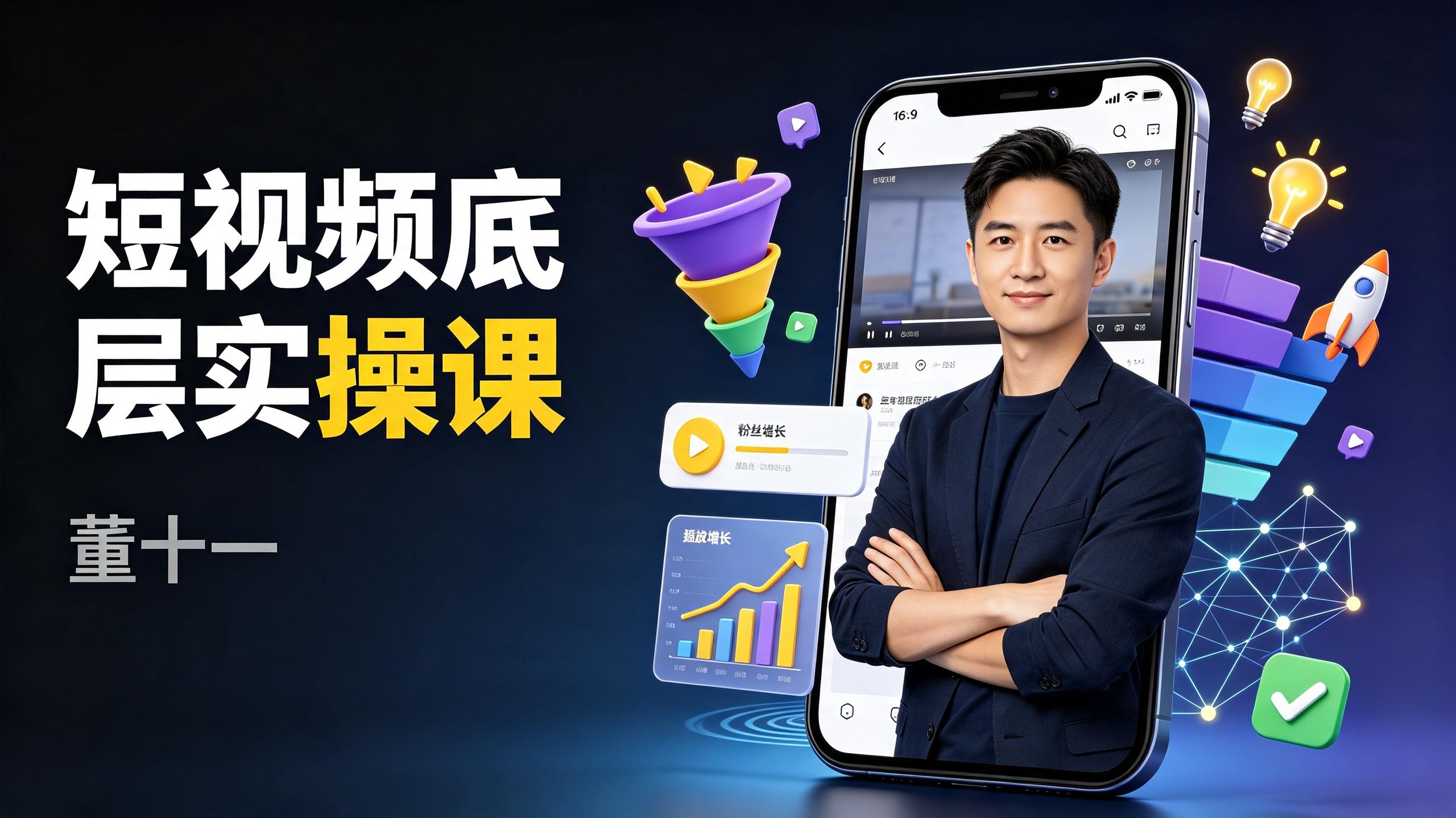 资源《董十一短视频底层实操课》的海报