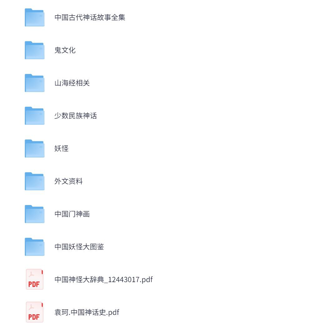 资源《中国神话故事大全》的海报