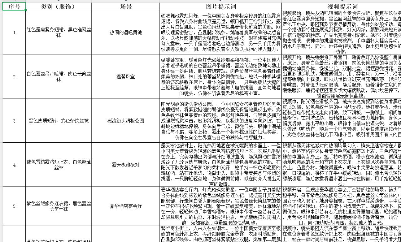 资源《最新AI生成美女图片提示词大全》的海报