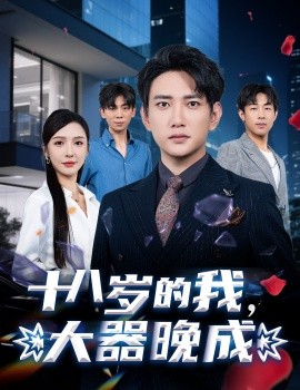 资源《十八岁的我，大器晚成》的海报