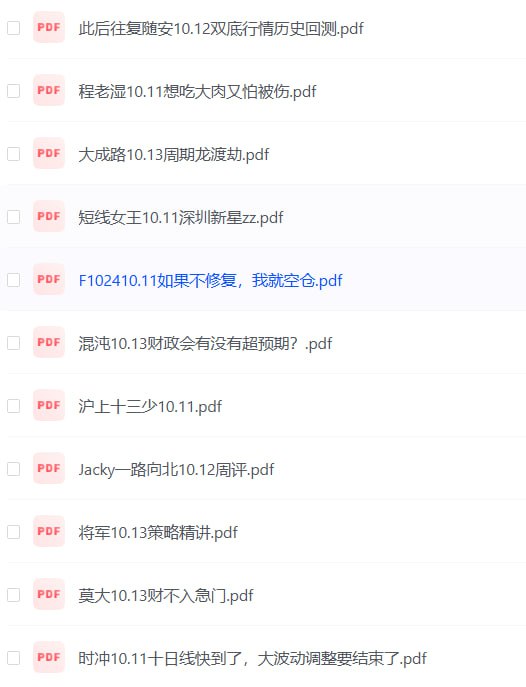 资源《各路大V观点241013》的海报