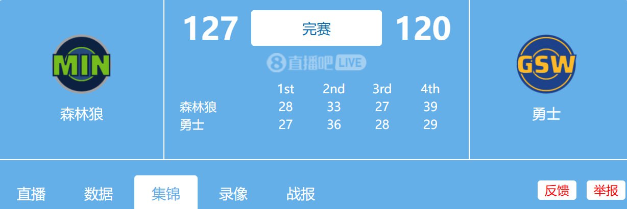 资源《25-26赛季NBA常规赛 森林狼vs勇士比赛录像》的海报