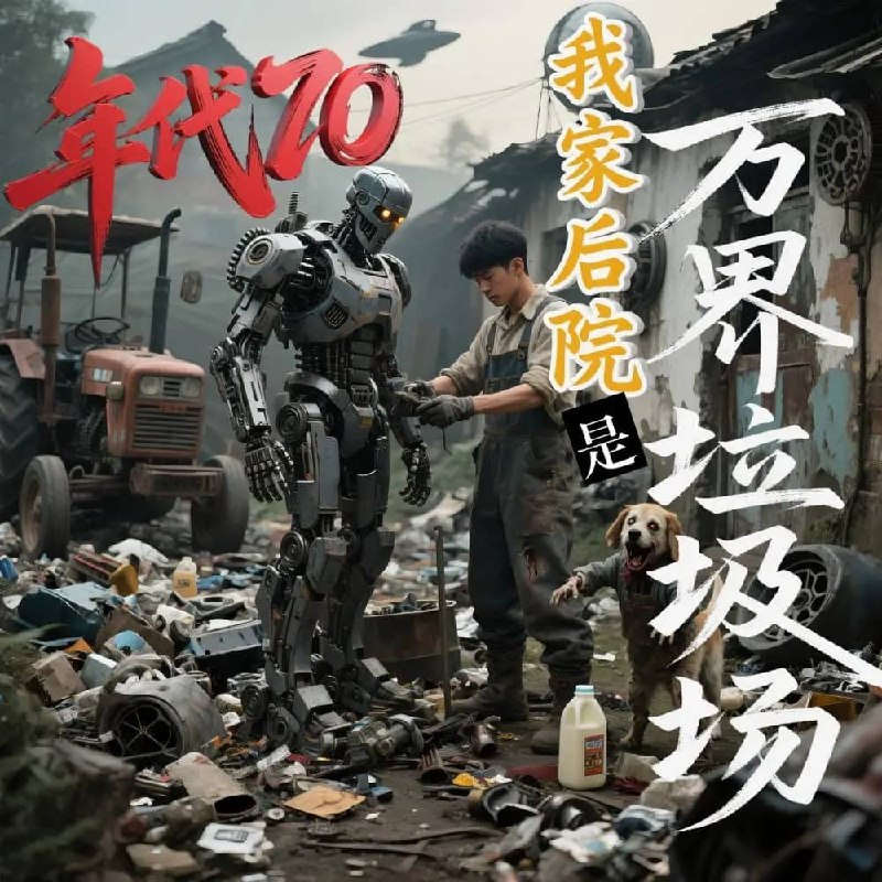 资源《多人有声剧《70年代：我家后院是万界垃圾场》主播：八爪鱼 1780集完》的海报