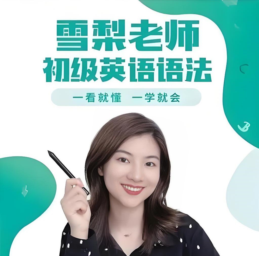 资源《雪梨老师《初级英语语法课》》的海报