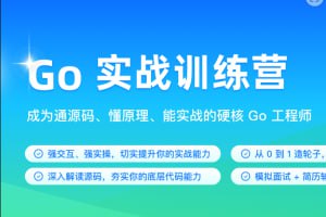 资源《极客时间-Go 实战训练营1期》的海报