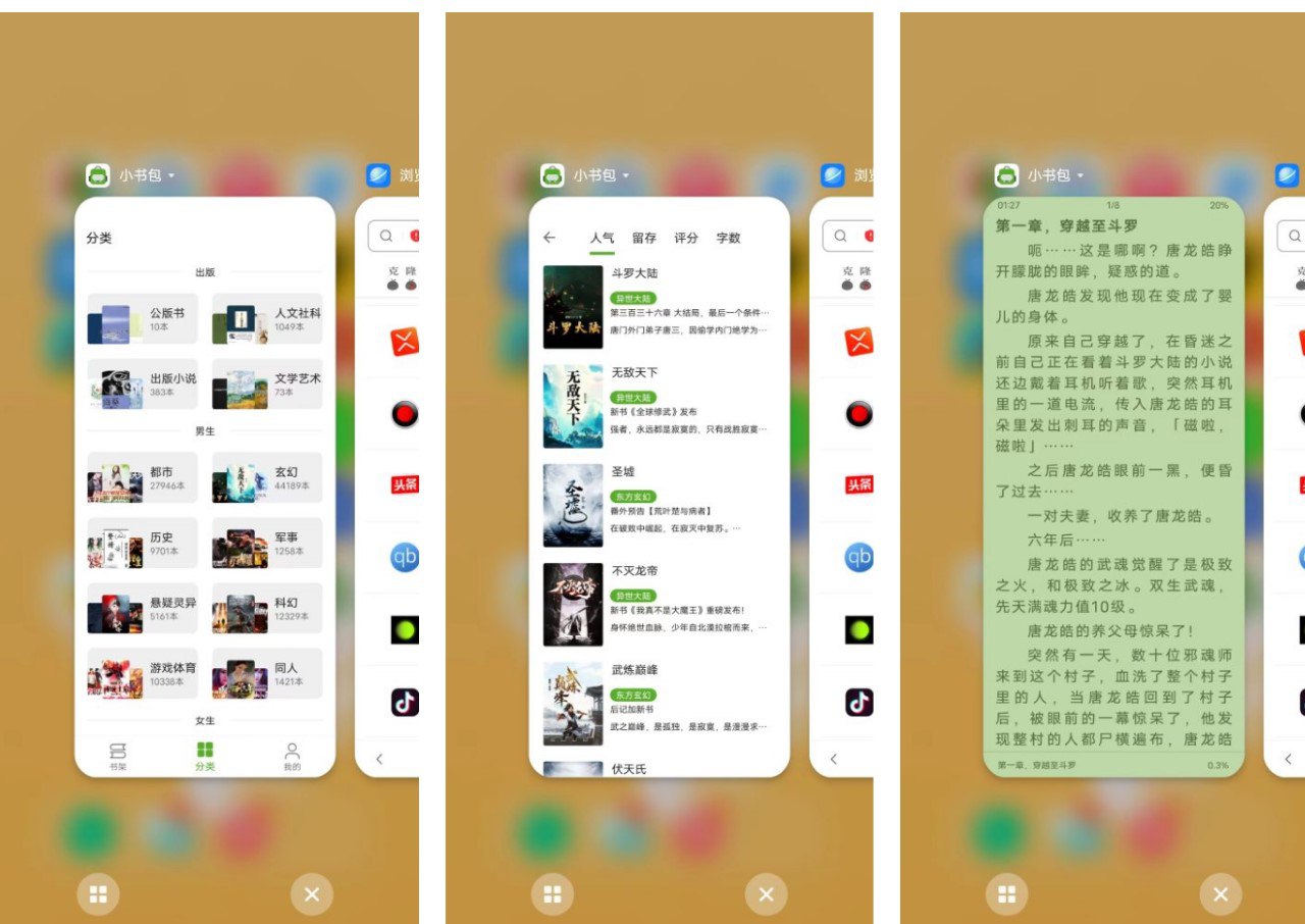 资源《小书包-开源阅读二次开发内置书源 v24.08.01 免费小说追书》的海报
