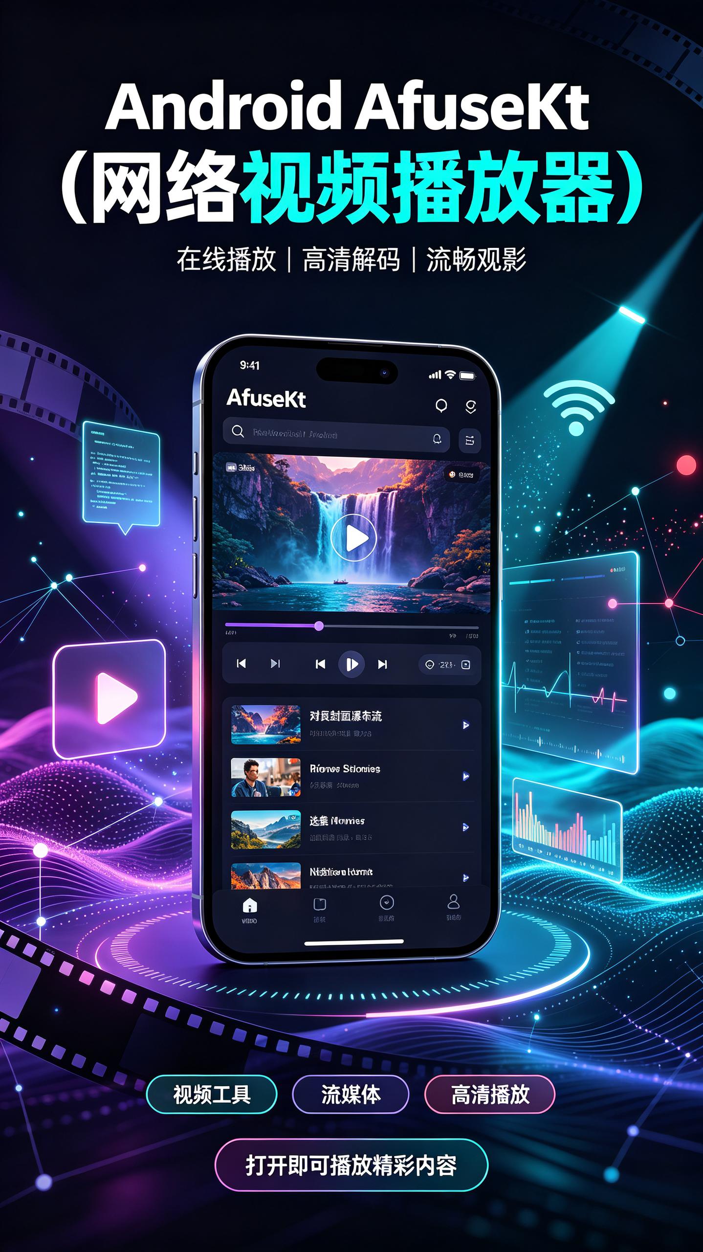 资源《Android AfuseKt(网络视频播放器) v3.2.2》的海报