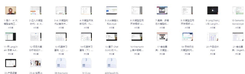 资源《时代风口  AI大模型全栈工程师高级班   机构高价课程》的海报