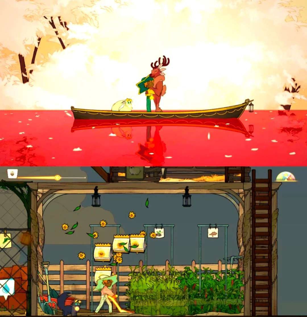 资源《灵魂旅游者  v1.5.3  内置菜单+steam移植完整版+ 治愈神作+手绘风+种田+探索+感人剧情》的海报