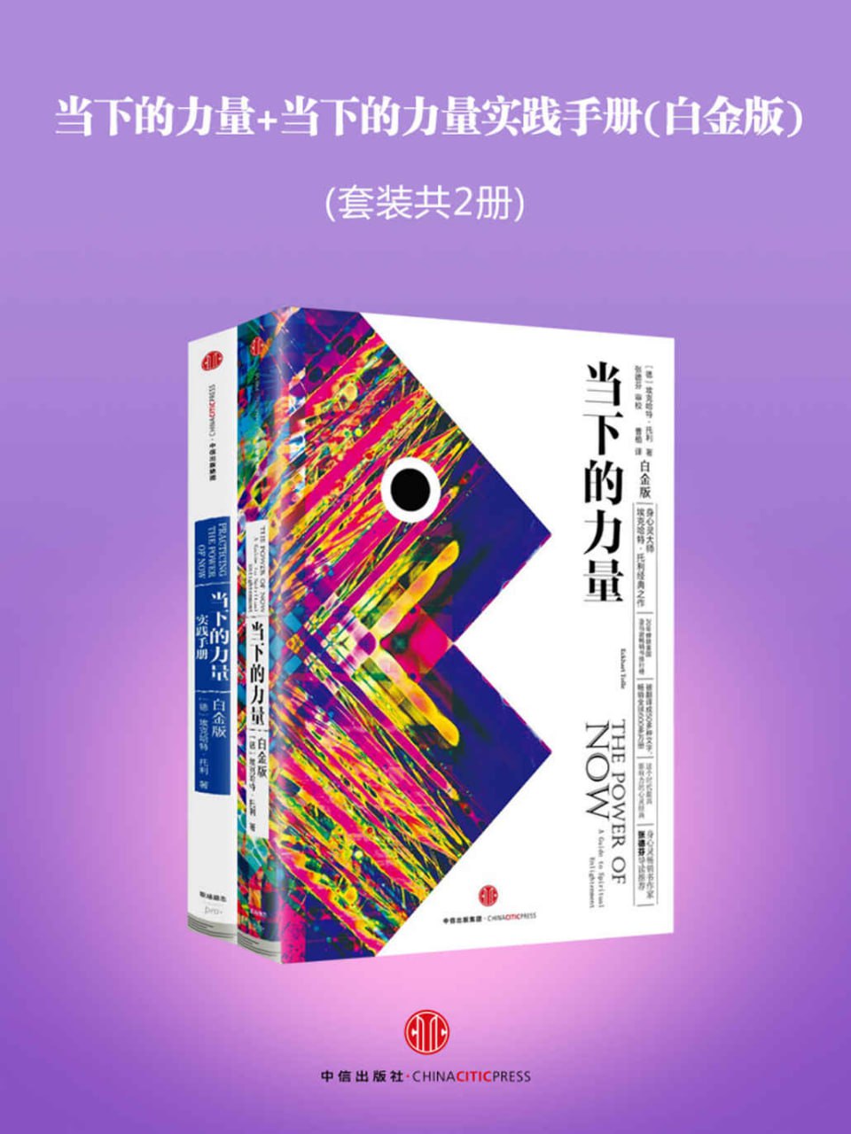 资源《当下的力量+当下的力量实践手册(白金版)(套装共2册) [人文社科]》的海报