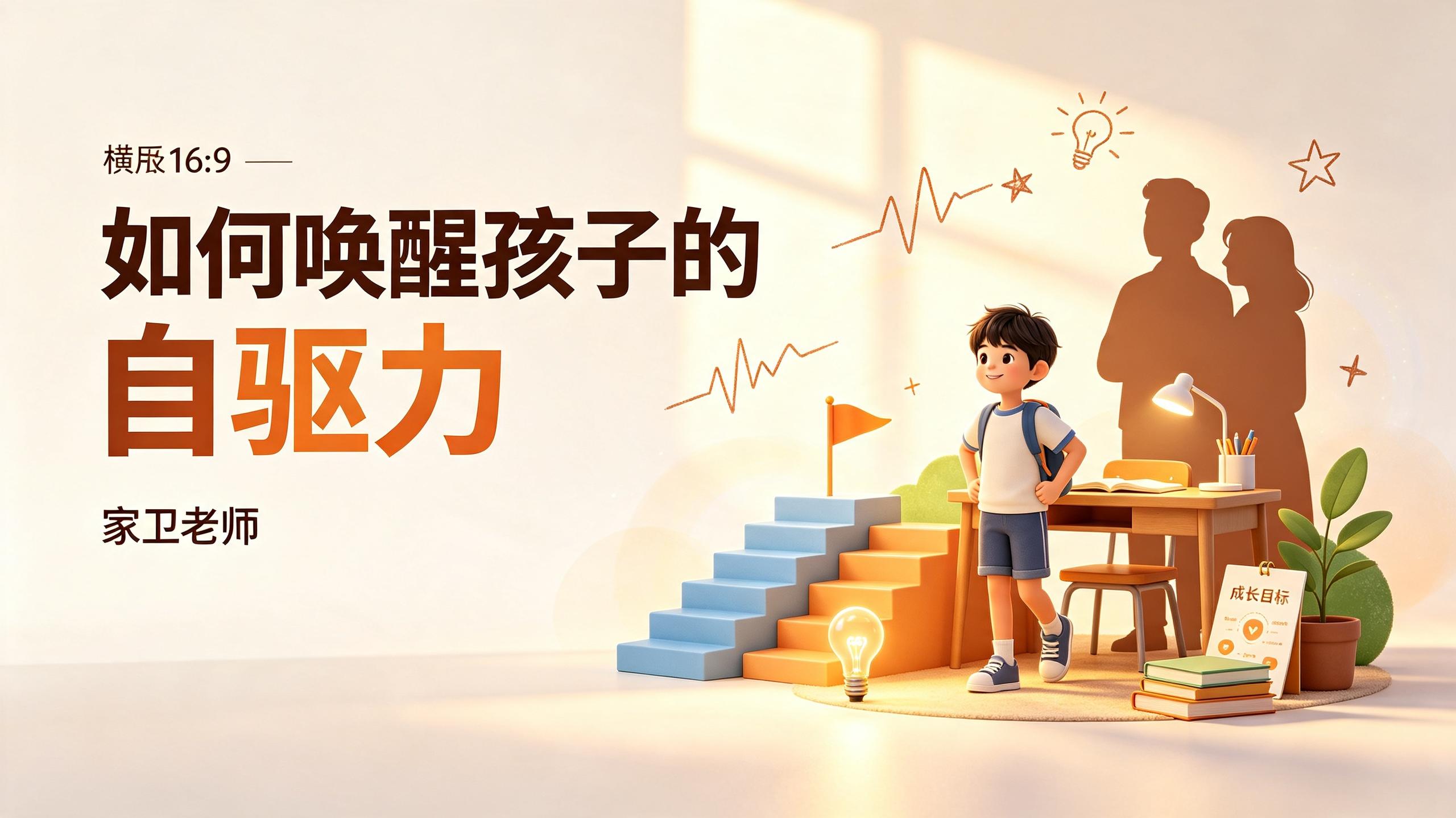 资源《家卫老师【如何唤醒孩子的自驱力】》的海报