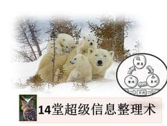 资源《【14堂超级信息整理术】》的海报