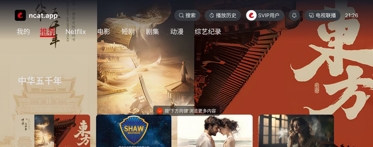 资源《网飞猫TV  v1.1.0   在电视上看大片》的海报