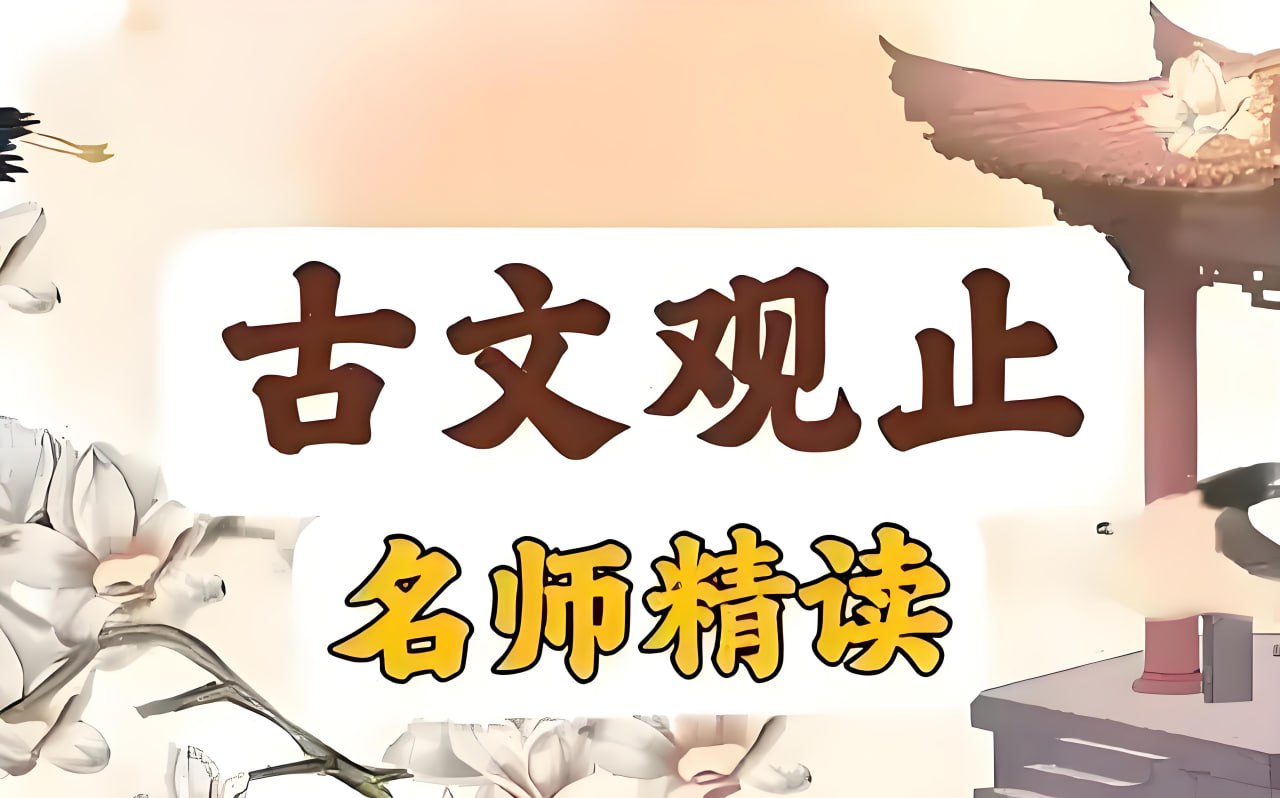 资源《晓晓老师《“古文观止”精读课》》的海报