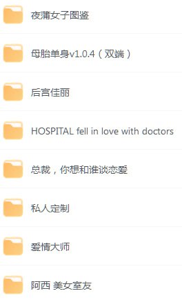 资源《恋爱游戏合集》的海报