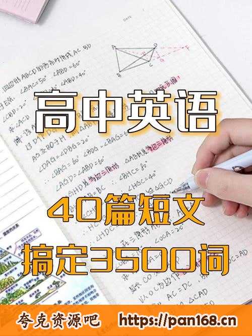 资源《40篇小短文搞定高中英语3500词（英语兔版）》的海报