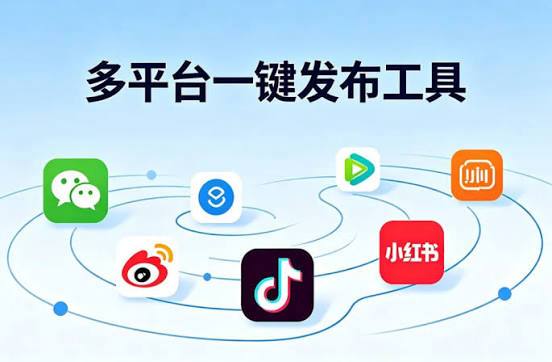 资源《开源多平台社交媒体内容发布工具，一键同步到10+社交媒体》的海报
