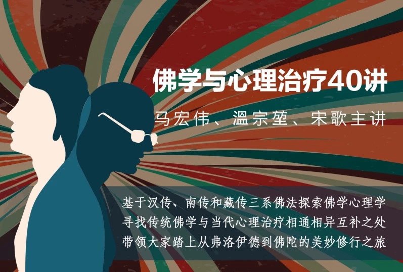 资源《佛学与心理治疗40讲》的海报