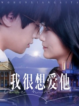 资源《我很想爱他》的海报