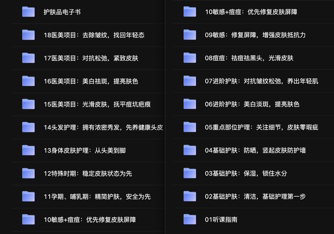 资源《丁香医生：护肤攻略和护肤品电子书合集》的海报