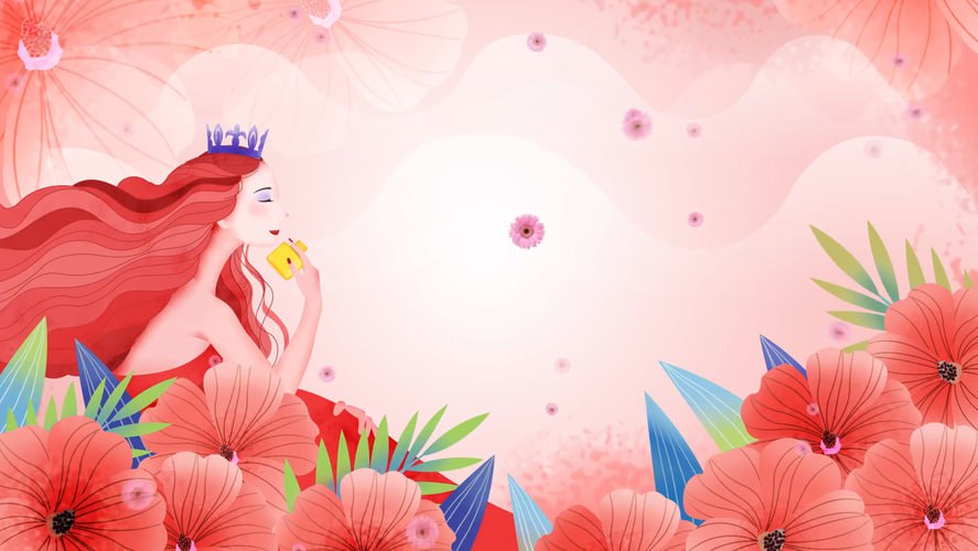 资源《女生专属-女神节PPT模板》的海报