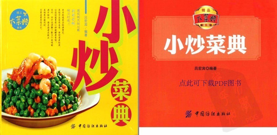 资源《《小炒菜典·彩图电子书》经典常见 厨中秘诀[pdf]》的海报