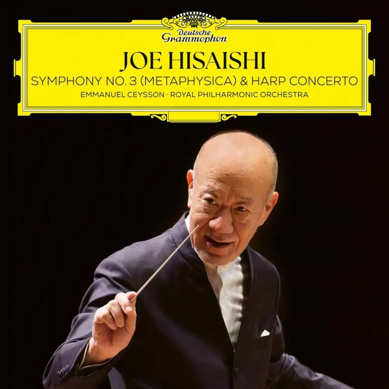 资源《新专 久石让 Joe Hisaishi, Royal Philharmonic Orchestra, Emmanuel Ceysson-Symphony No. 3 (Metaphysica) & Harp Concerto  2026 (FLAC 96kHz-24bit)qobuz》的海报