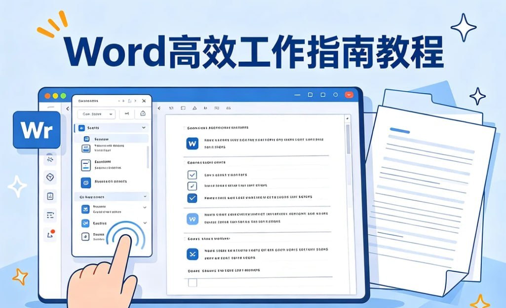 资源《Word高效工作指南教程，轻松搞定文档任务》的海报