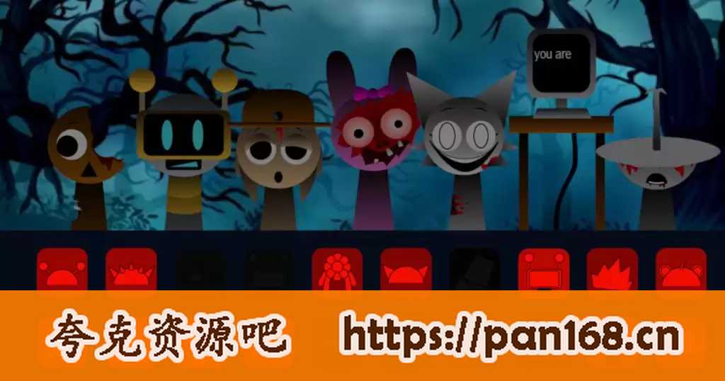 资源《安卓端 Sprunki 恐怖音乐游戏》的海报