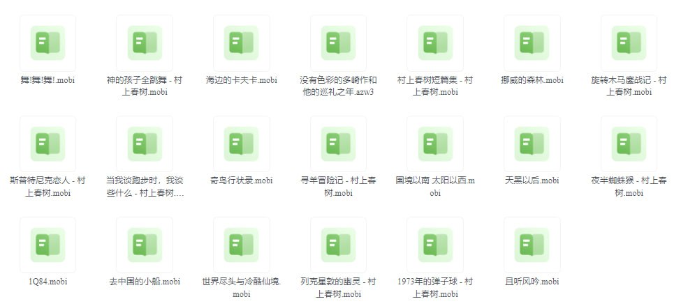资源《【电子书】树上春树 书籍分享》的海报