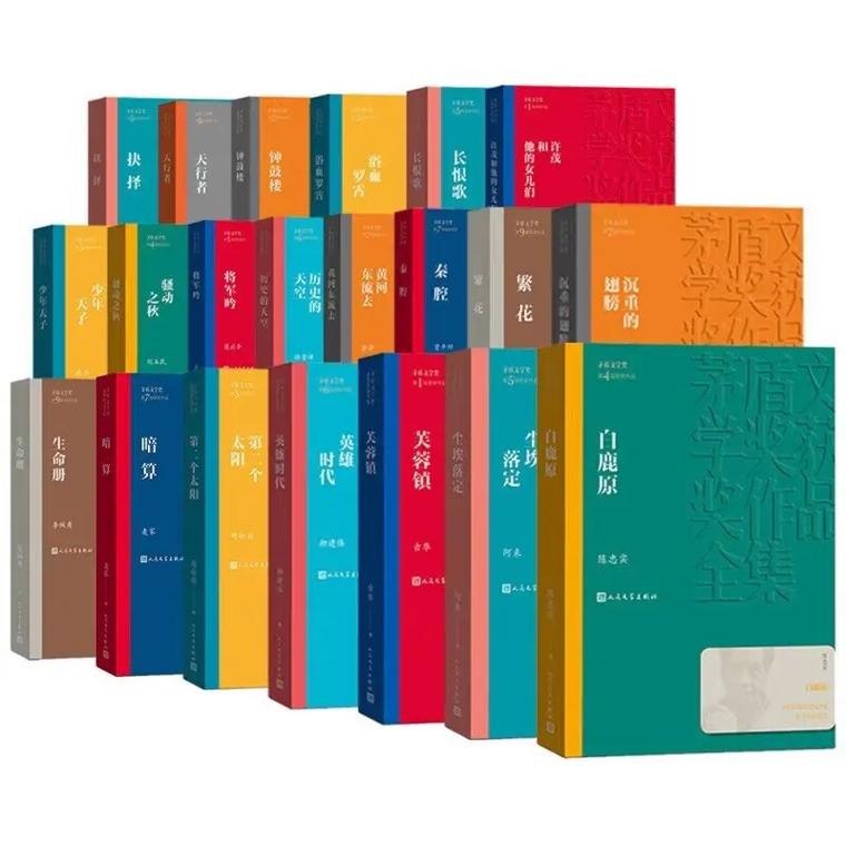 资源《《茅盾文学奖・获奖经典作品》 合集・文学小说有声书 【有声读物・音频】》的海报