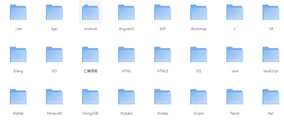 资源《59门编程语言学习书籍超级大合集(700+本PDF) [大合集]》的海报