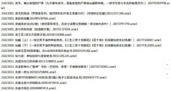 资源《《原版电子书》序号23001--23500 共500本 本本好书 价值上万[azw3]》的海报