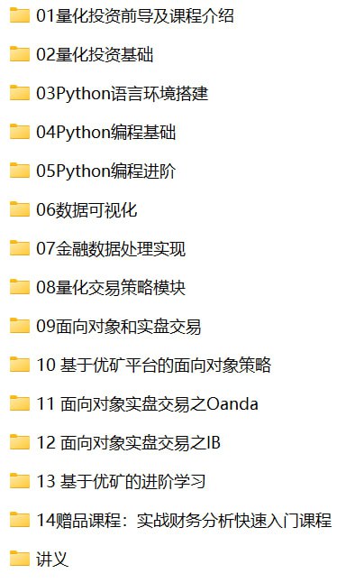 资源《【金程教育】【Python基础+量化进阶】基于Python的量化学习》的海报
