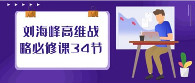 资源《刘海峰高维战略必修课34节》的海报