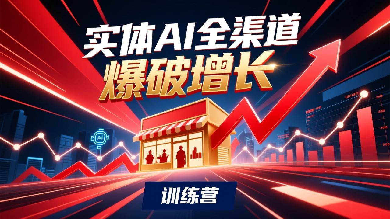 资源《实体AI全渠道爆破增长训练营》的海报