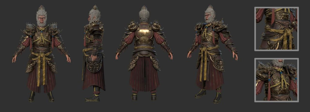 资源《Blender黑神话悟空3D模型系列合集》的海报