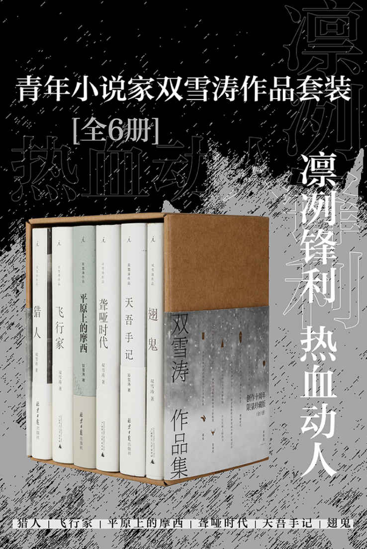 资源《青年小说家双雪涛作品套装（全6册） [﻿套装合集] [pdf+全格式]》的海报